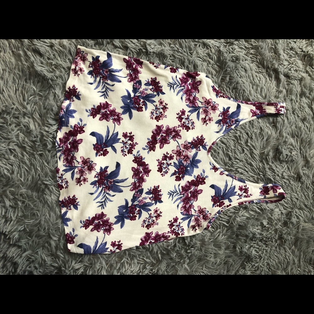 Floral tank top